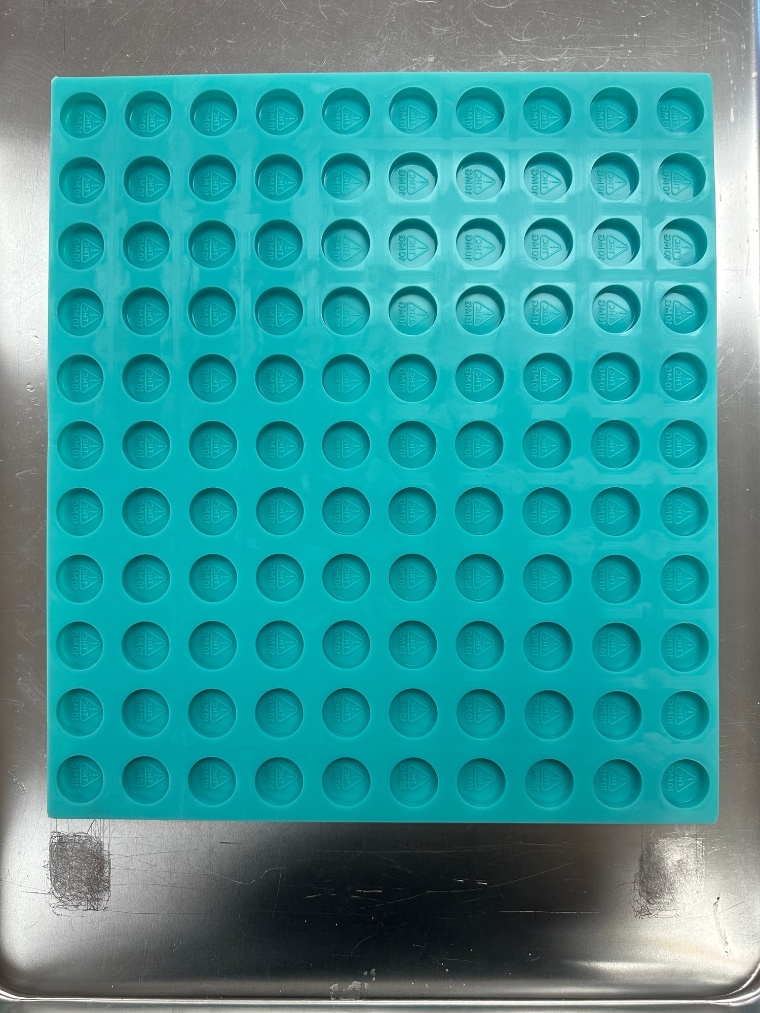 Coin Shape with THC 10mg Symbol